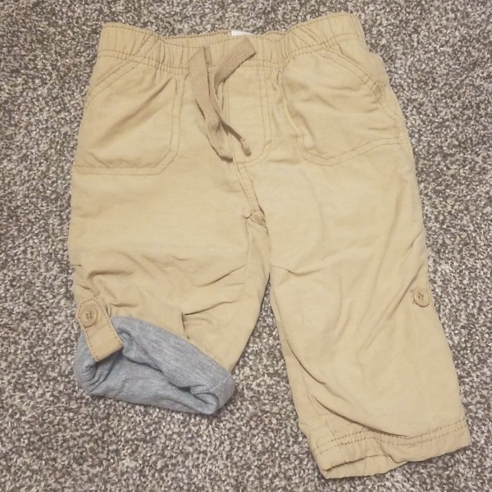 Toddler khaki pants 6-12m size
